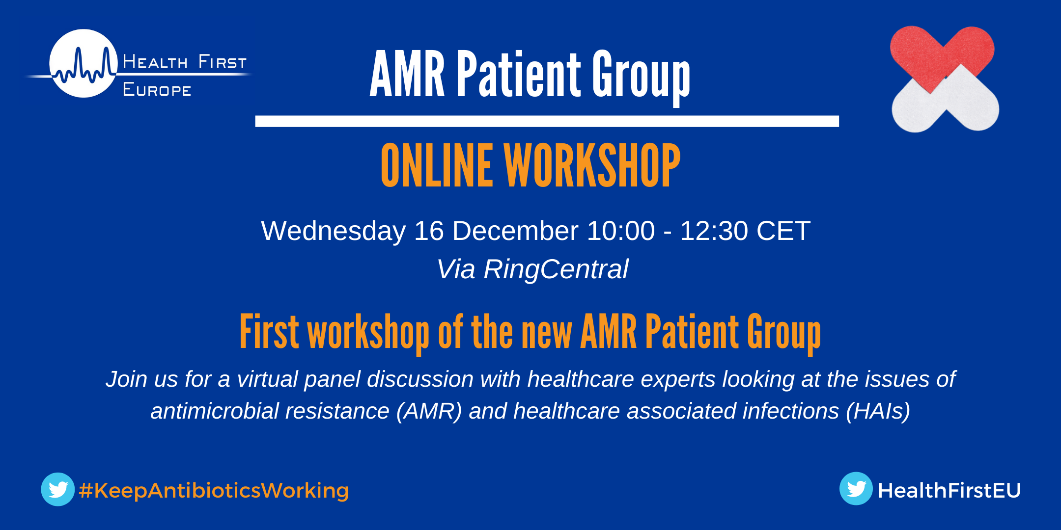 First Workshop of the AMR Patient Group